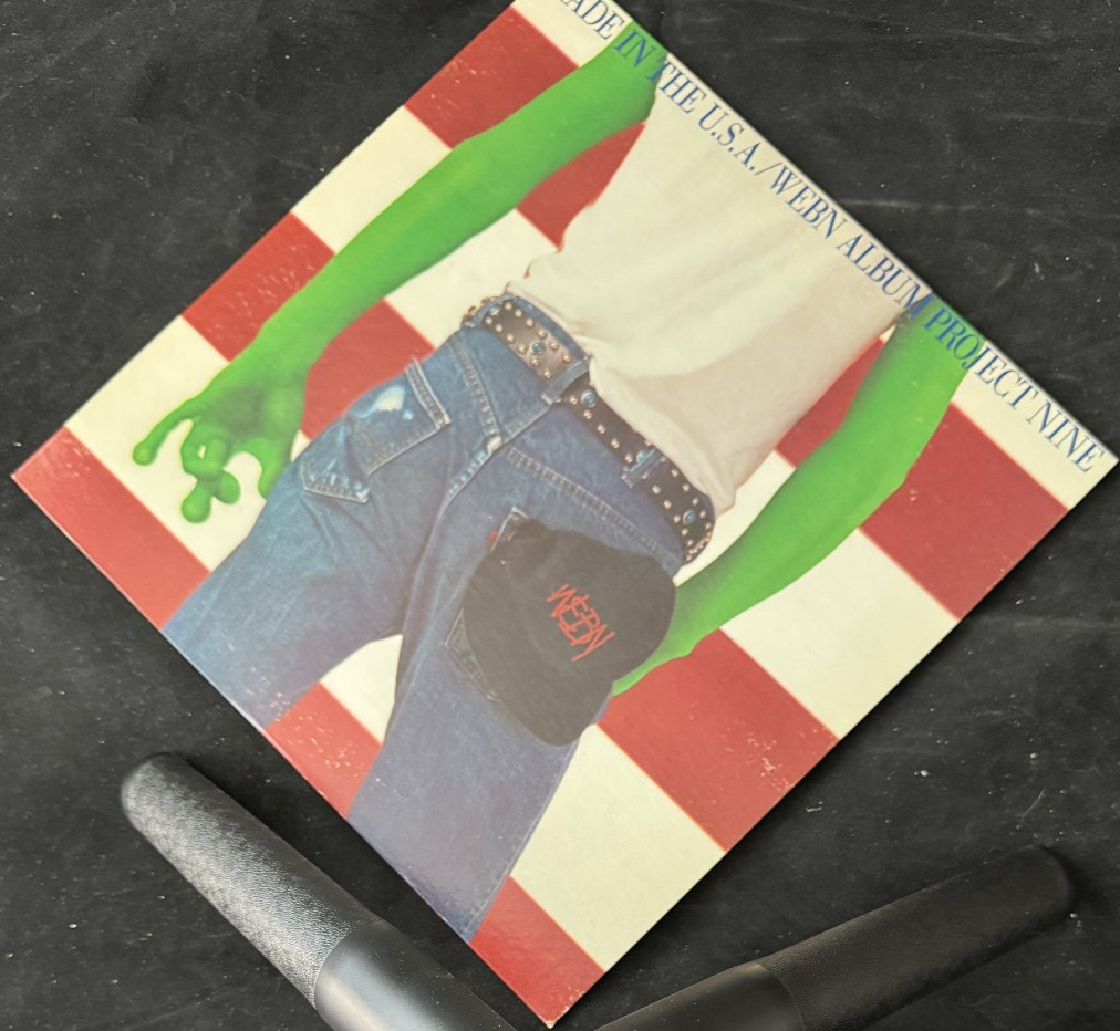 Made in the USA/WEBN Album Project 9, Black Vinyl, 1986, Circe Communications