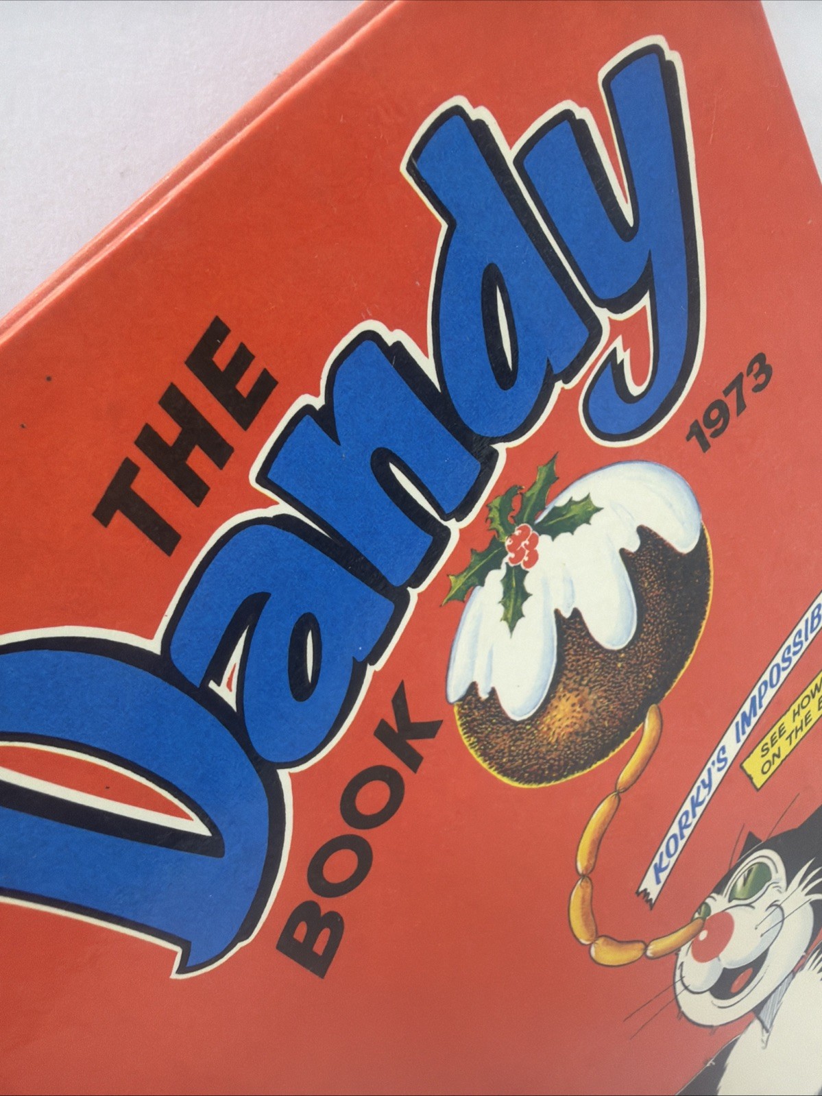 THE DANDY Book 1973 - Vintage 70s Christmas Annual  Desperate Dan EXCELLENT