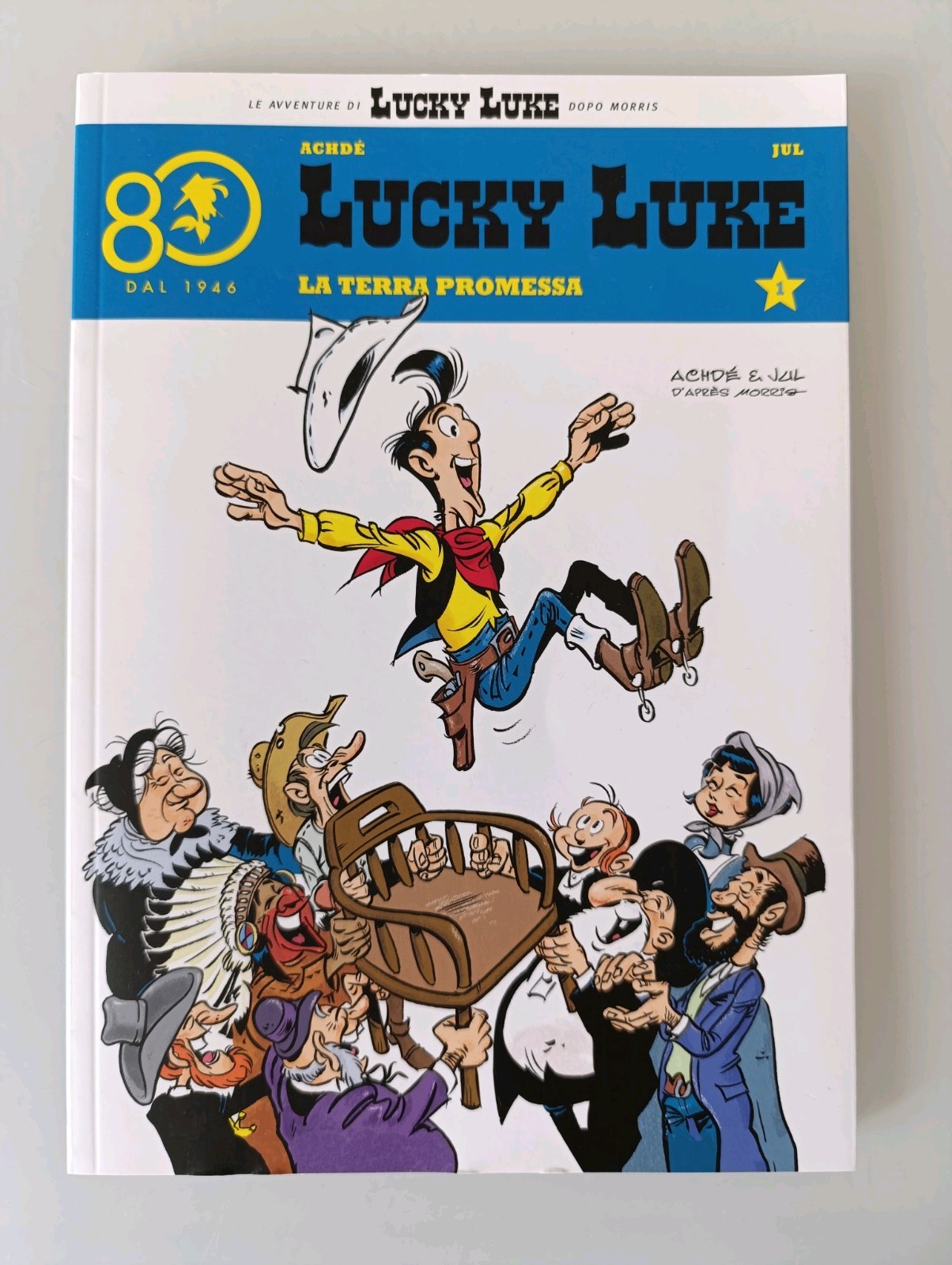 Lucky Luke, La Terra Promessa - Achdé & JUL D'Apres - RCS Mediagroup - 2026 - n1