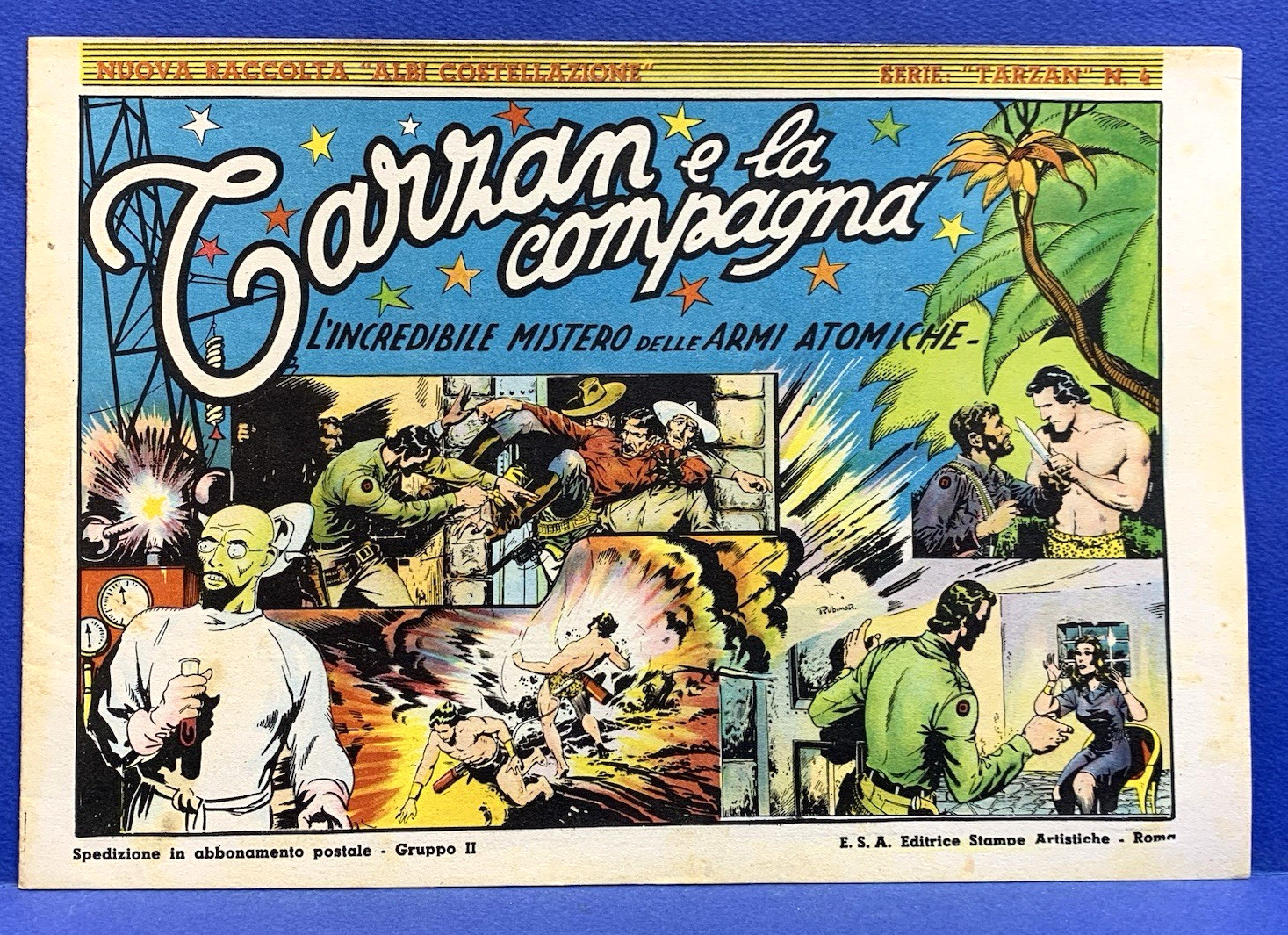 Albi Costellazione n. 4 TARZAN E LA COMPAGNA  E.S.I. 1946 ottimo