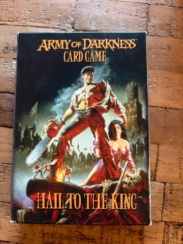 Jeu de cartes vintage Evil dead 3 / army of Darkness (2004) complet