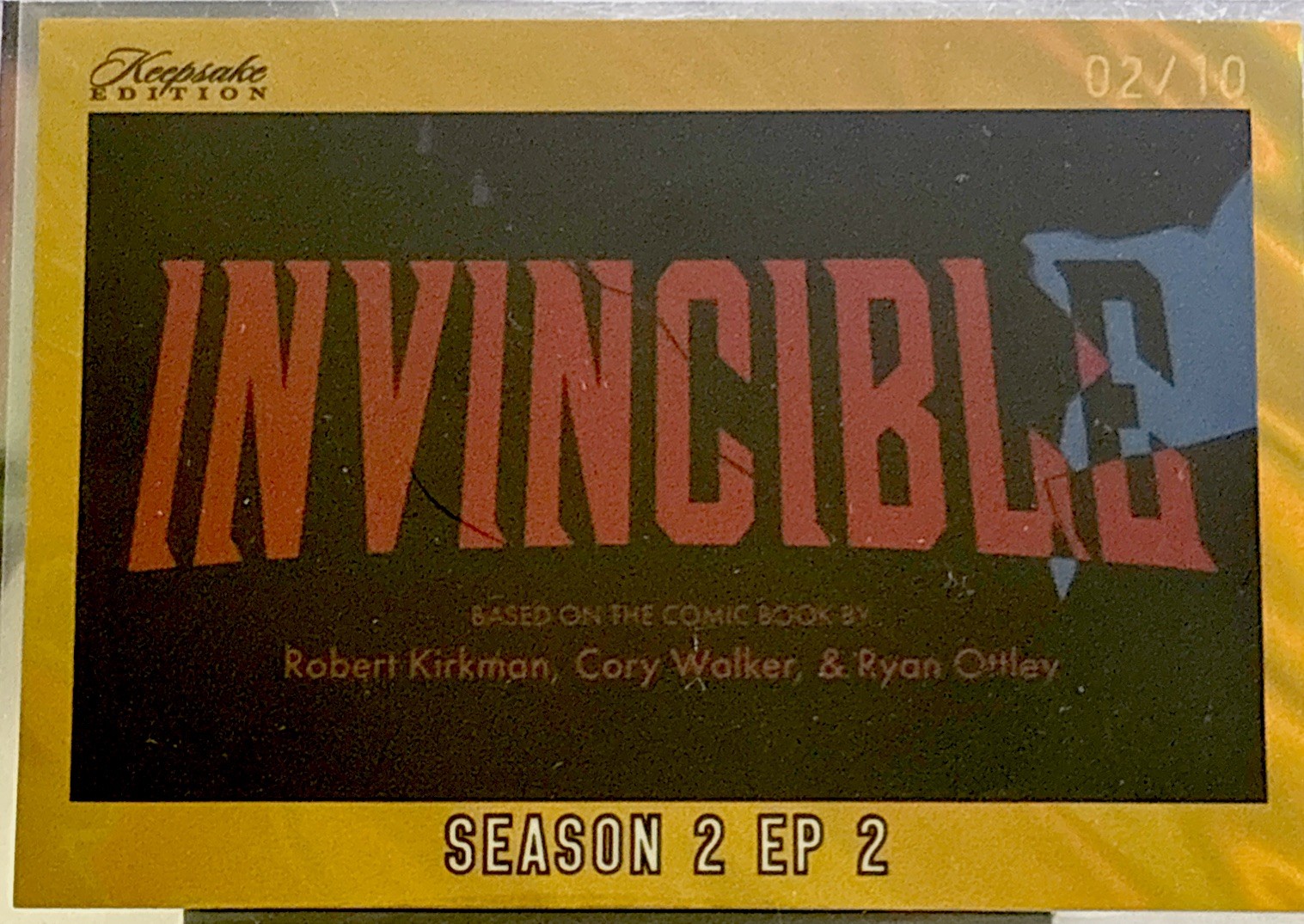 2026 Invincible Keepsake Season 2 Ep 2 Gold Lava 2/10 Season 2 #253