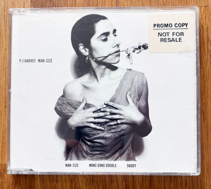 PJ Harvey - Man-Size (Raro CD Singolo 3 Tracce PROMO - Originale UK/EU 1993)