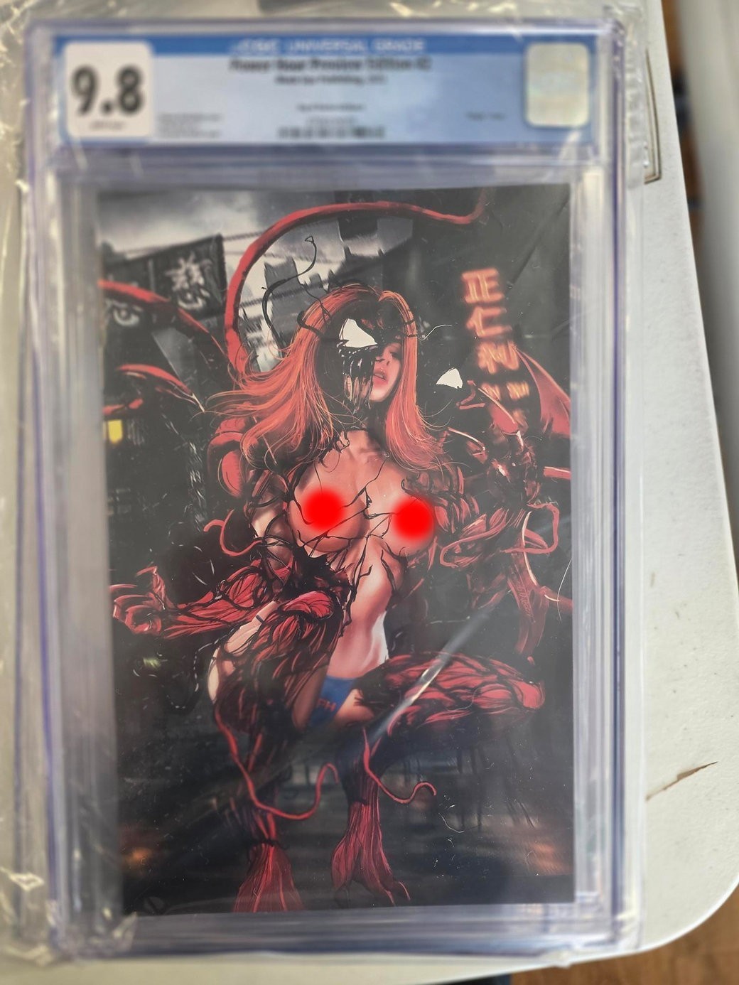 Power Hour Preview Edition #2 - Fernando Rocha "Carnage" copertina rischiosa - CGC 9.8