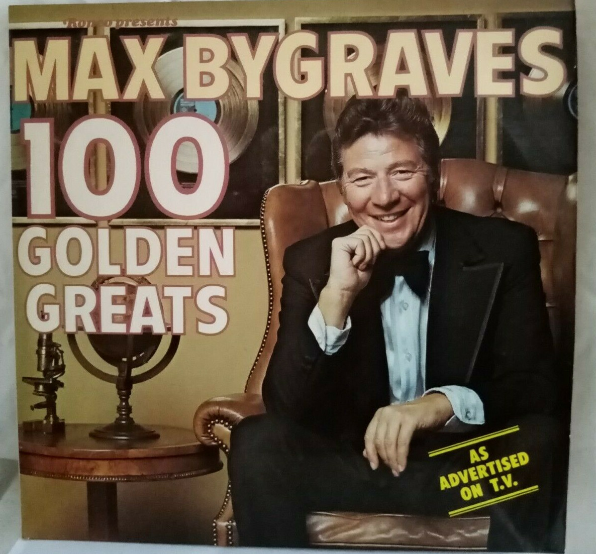 Record Vinyl MAX BYGRAVES LP - 100 Golden Greats - Ex Double