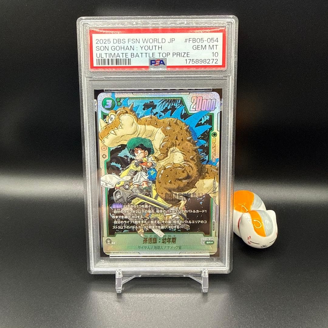 PSA10 Son Gohan: Childhood FB05-054 Dragon Ball