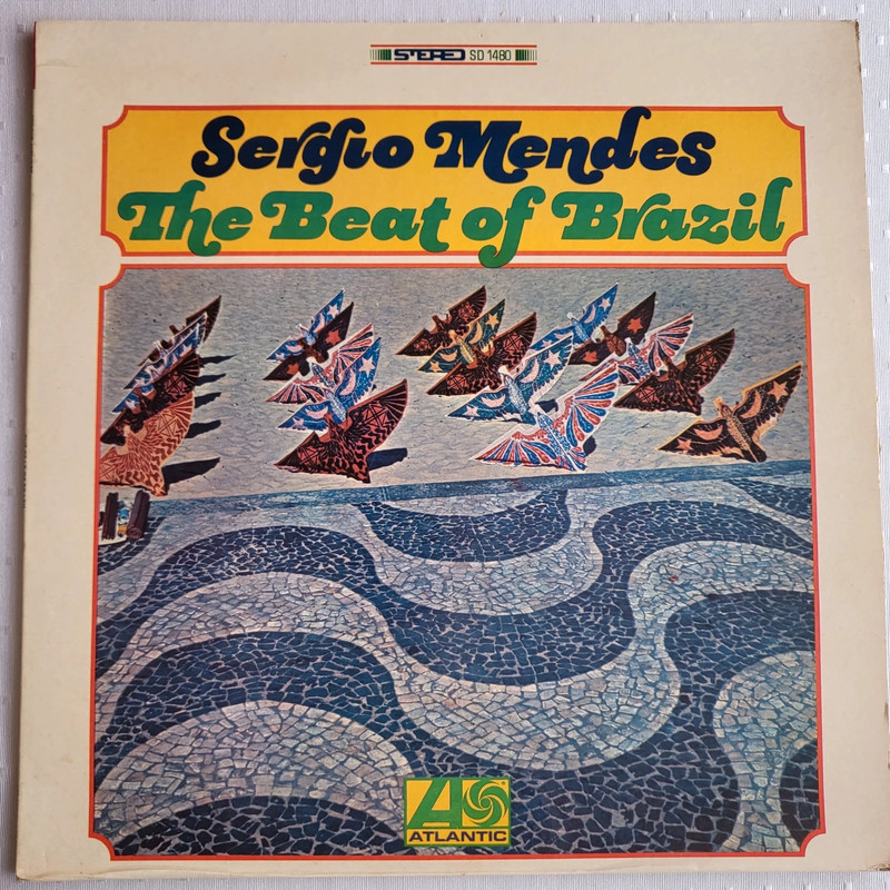Sérgio Mendes – The Beat of Brazil LP (1967 Atlantic Records SD 1480)