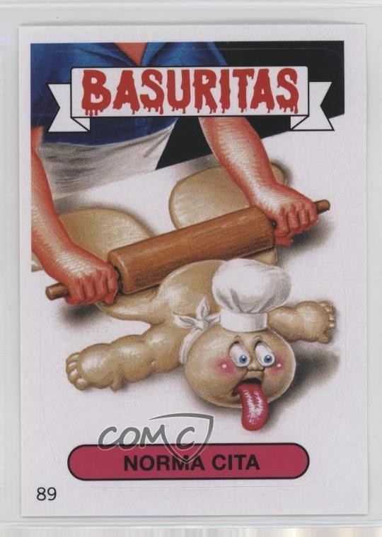 1988 Stani Basuritas (Garbage Pail Kids) Norma Cita #89 1e8j