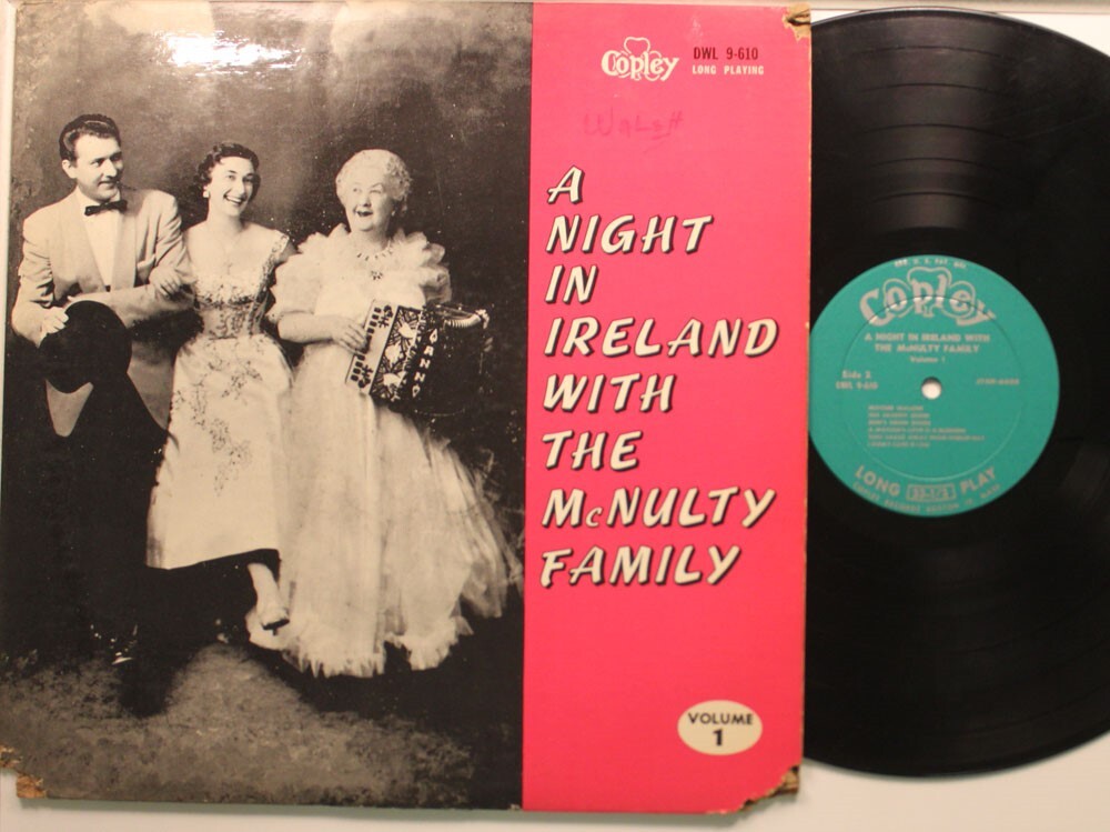 La Famiglia Mcnulty Lp Una Notte In Irlanda Con On Copley - Vg- / Vg- (Danno A 3
