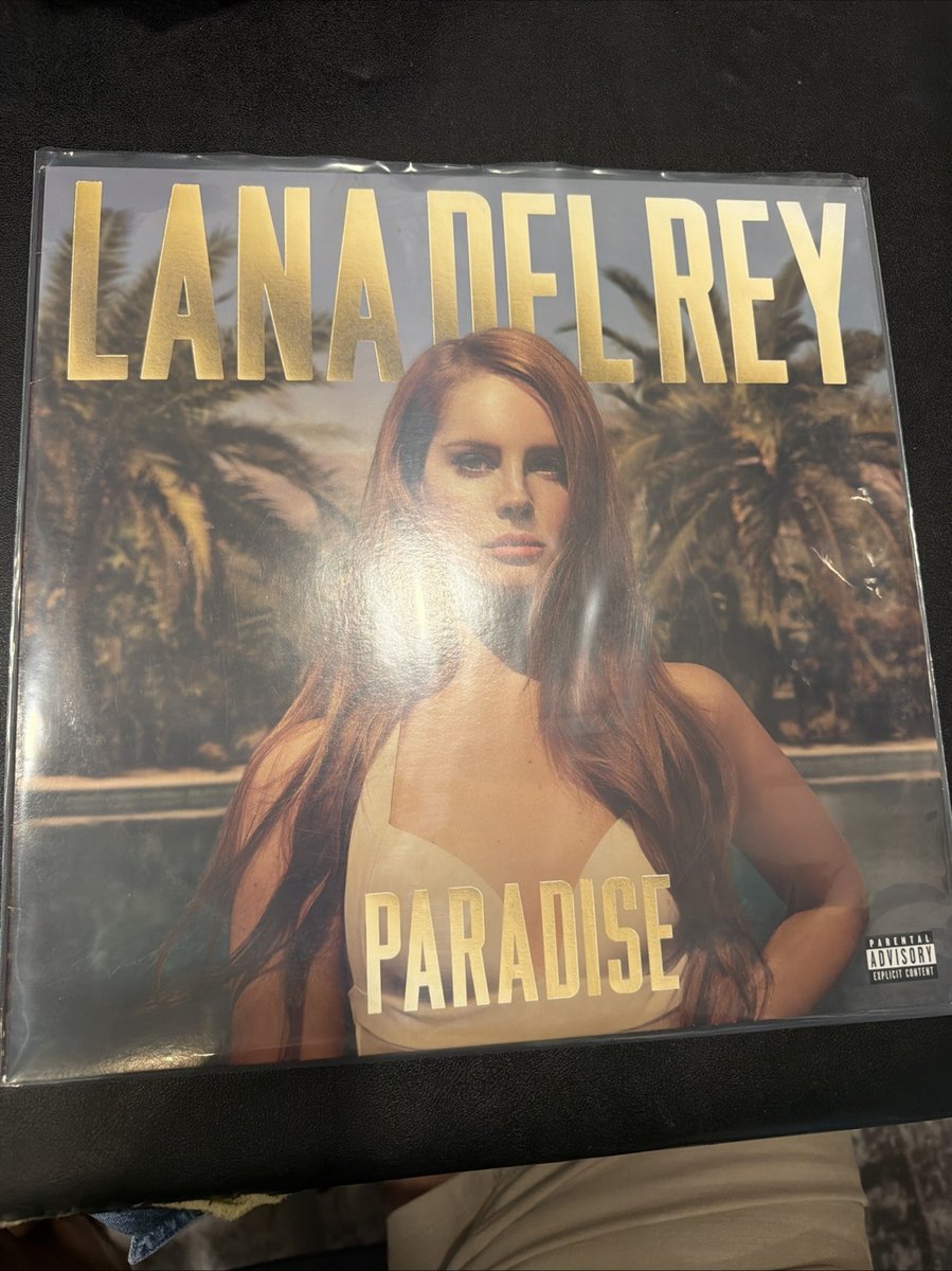 Lana Del Rey Paradise Black Vinyl LP Record NO POSTER INCLUDED