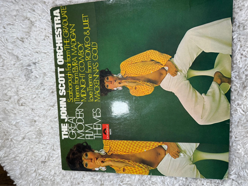 Vinyl LP – The John Scott Orchestra – Great Modern Film Themes (Polydor)