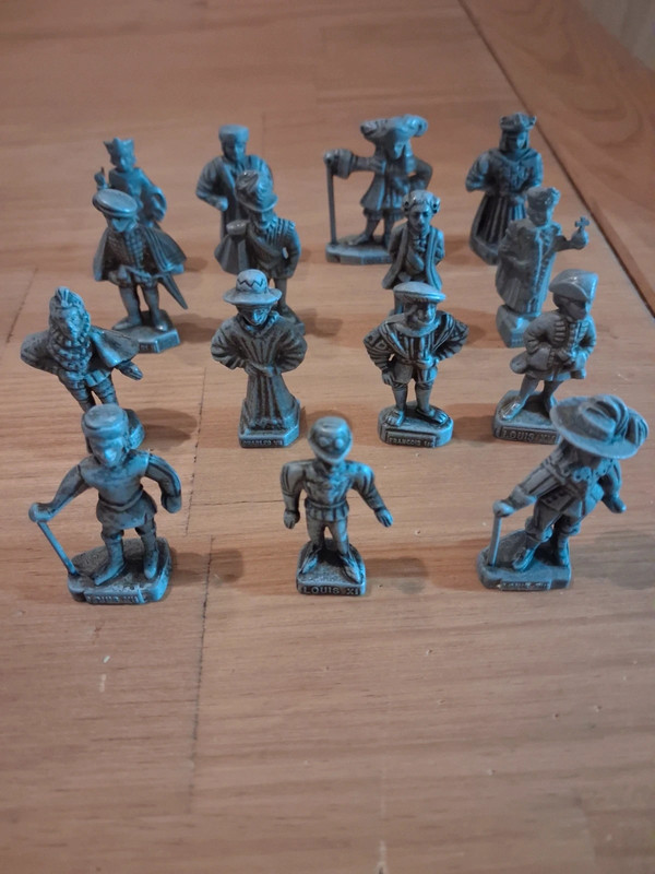 Figurines Rois de France