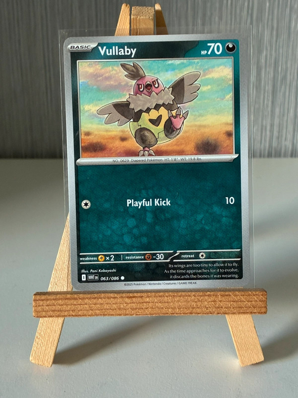 Vullaby #63 Pokémon White Flare