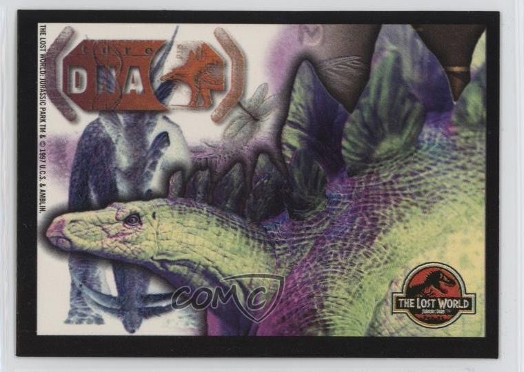 1997 Topps Jurassic Park Il Mondo Perduto Adesivi Stegosaurus #11 19lw