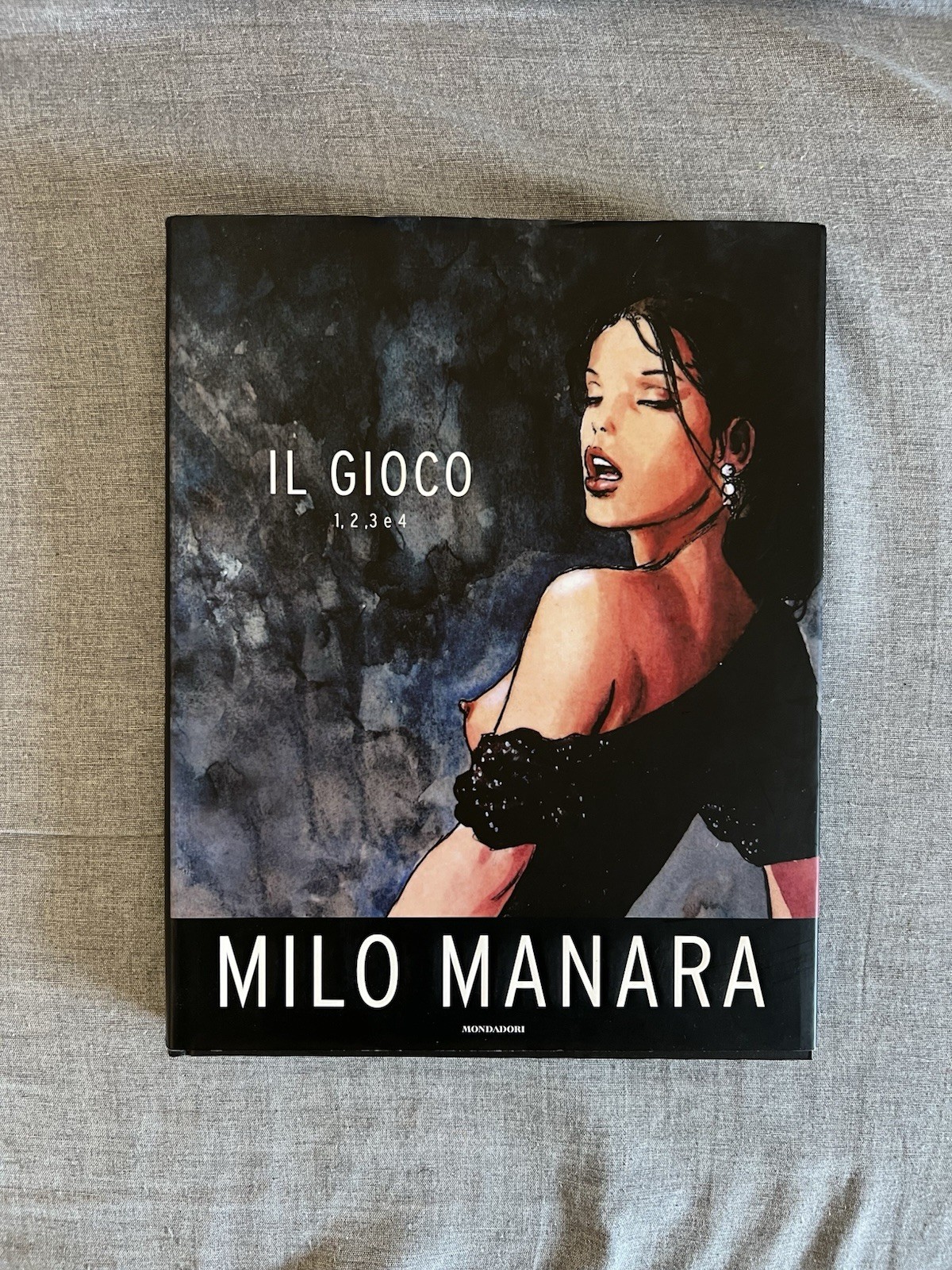 Manara Il Gioco 1-2-3-4 integrale deluxe Mondadori
