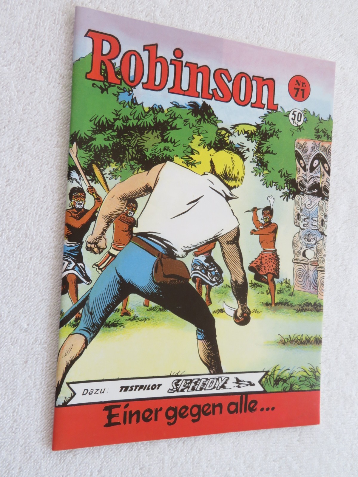 Hethke Editore / Roman Boutique - Robinson con pilota collaudatore Speedy n. 71 ottimo