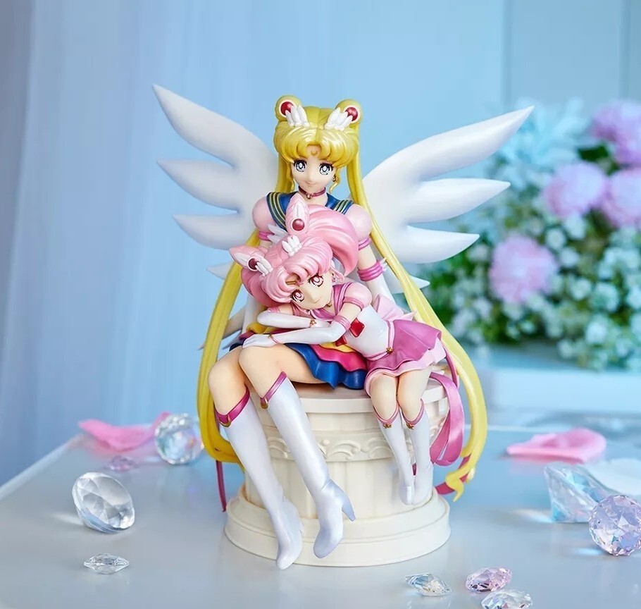 Statuetta Statuetta Sailor Moon 16 cm Collezione Decorazione Manga Animata -