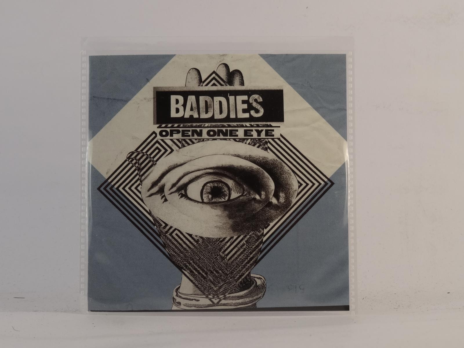 BADDIES OPEN ONE EYE (E42) 1 Track Promo CD Single including Picture Sleeve MEDI