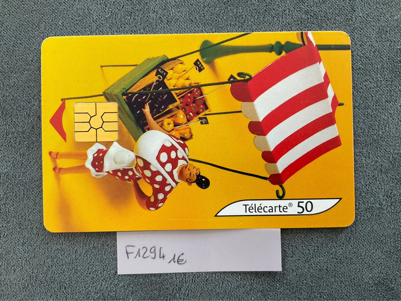 Télécarte F1294 marchands 4 saisons