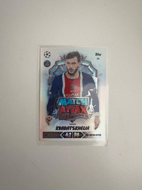 Carte Topps Match Attax 2026/2027 - Khvicha Kvaratskhelia #351