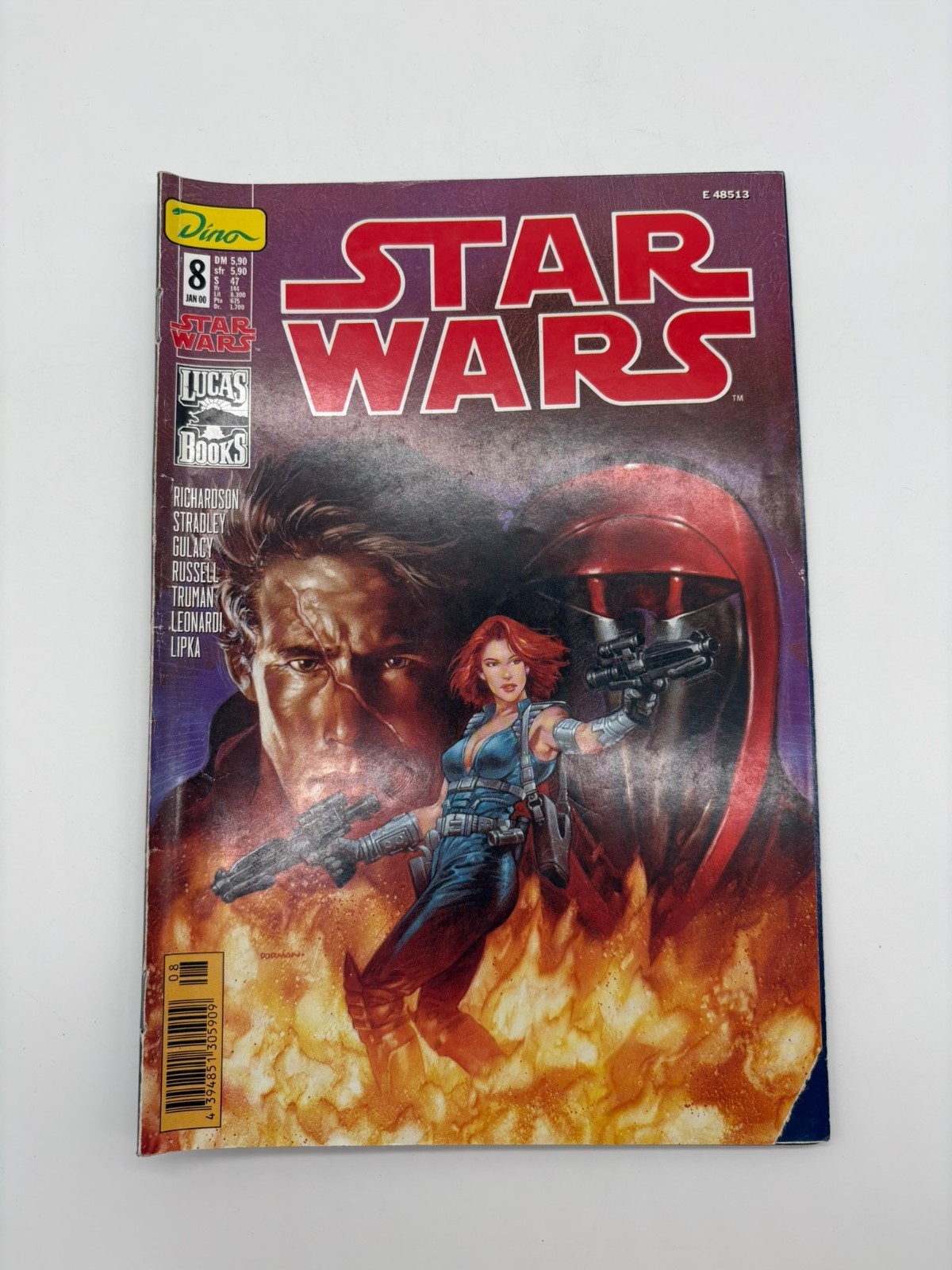 Star Wars n.8 - Dino Editore 2000 - Fumetto