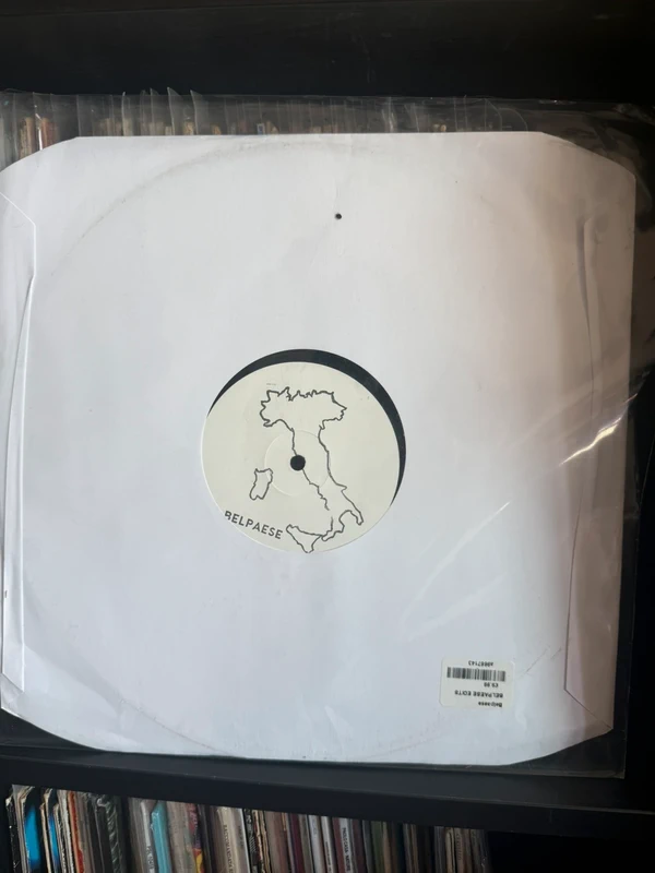 Belpaese – Belpaese Edits (12" Vinyl White Label / Italo Disco Edits / Electronic)