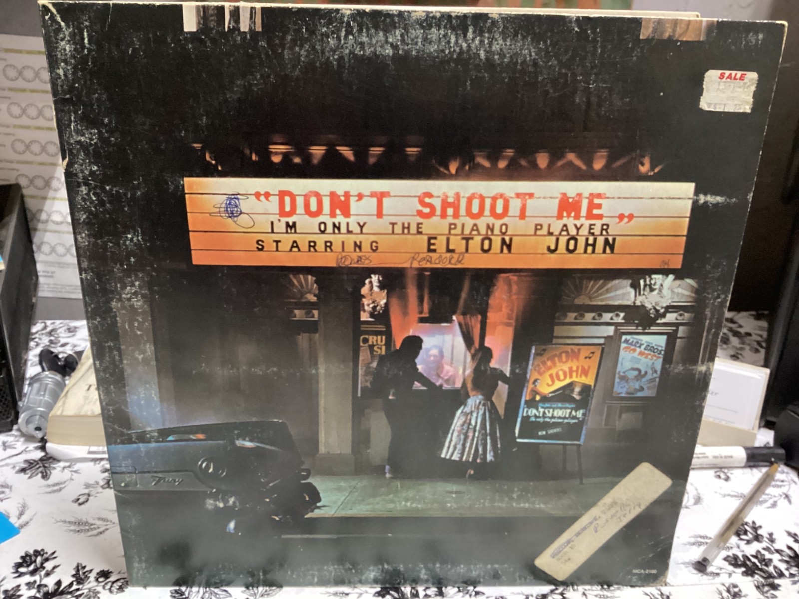 Elton John—Dont Shoot Me, Im Only The Piano Player,, VG+ vinyl
