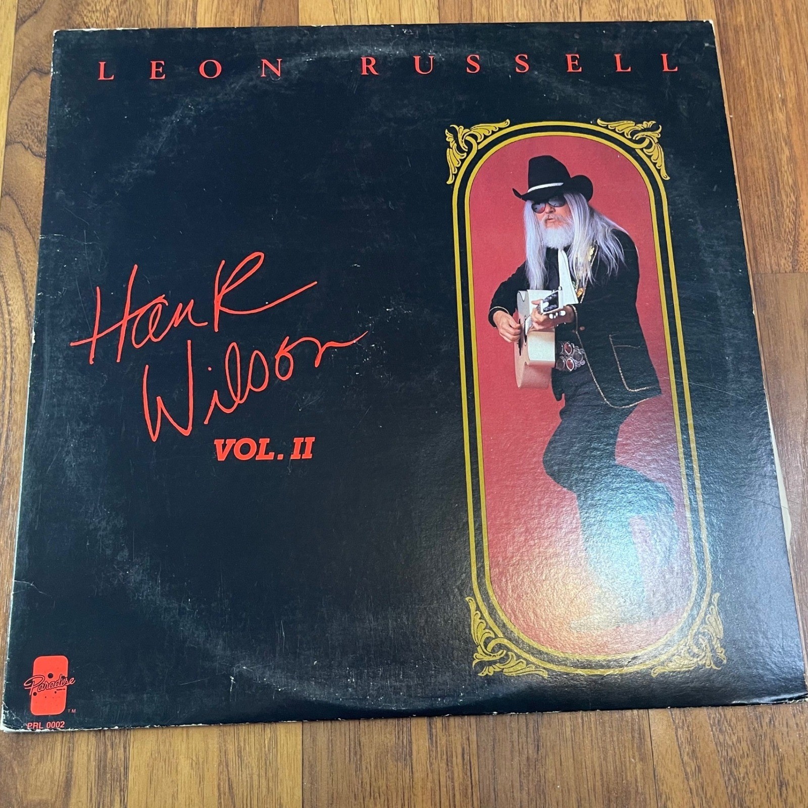 Leon Russell Hank Wilson Vol II Vinyl LP 1984 Paradise Records PRL 0002 Country