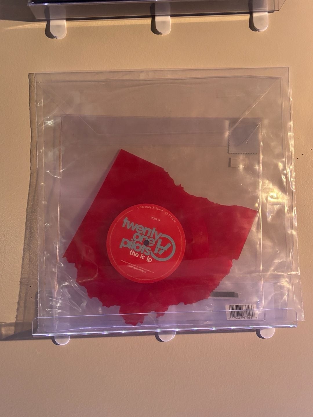Twenty One Pilots The LC LP Ohio Shaped Vinyl Record