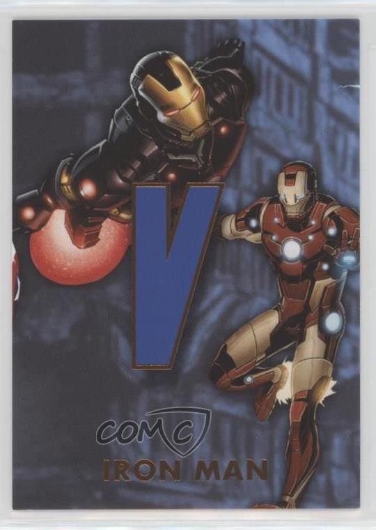 2015 Upper Deck Marvel Avengers: Age of Ultron Bronze Iron Man #ACB-2 0kg8