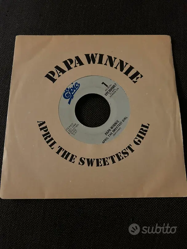 Vinile 45 giri Papa Winnie