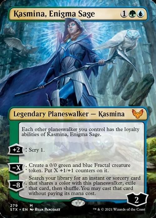 Kasmina, Enigma Sage (senza confini) - MTG Strixhaven quasi nuovo