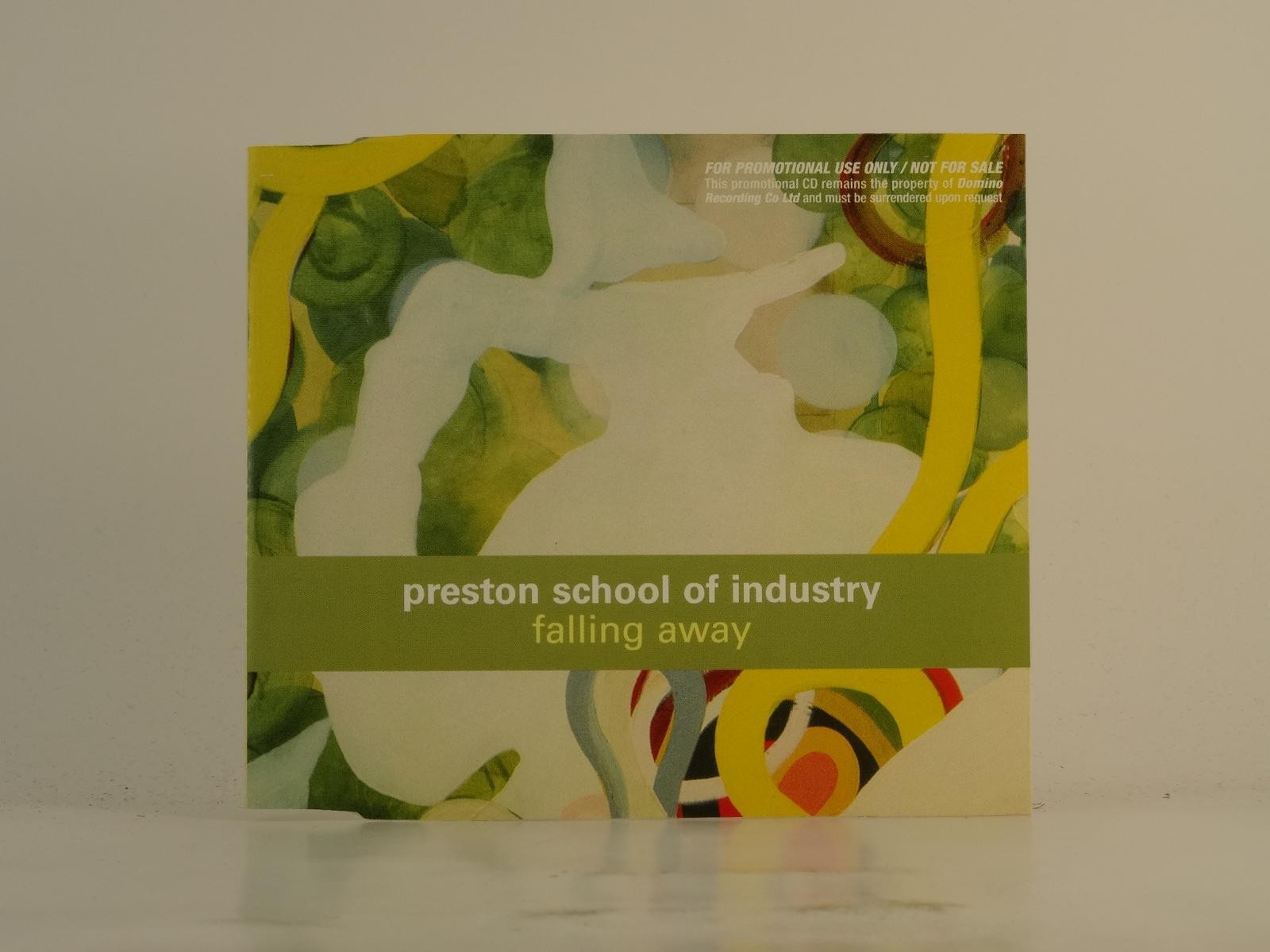 PRESTON SCHOOL INDUSTRY FALLING AWAY (E6) 1 Track Promo CD Single including Pict