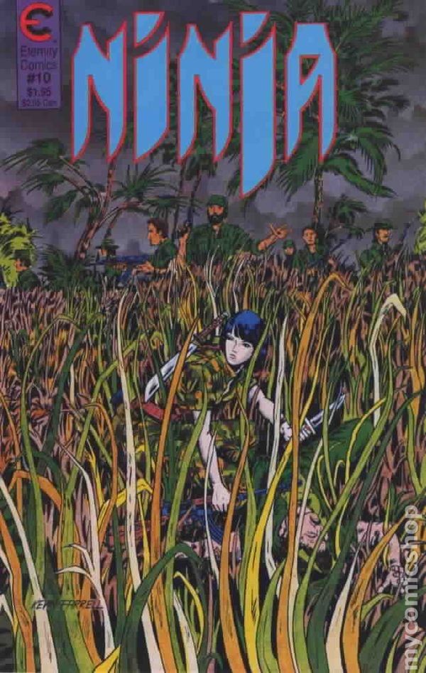Ninja #10 FN 1988 Immagine Stock