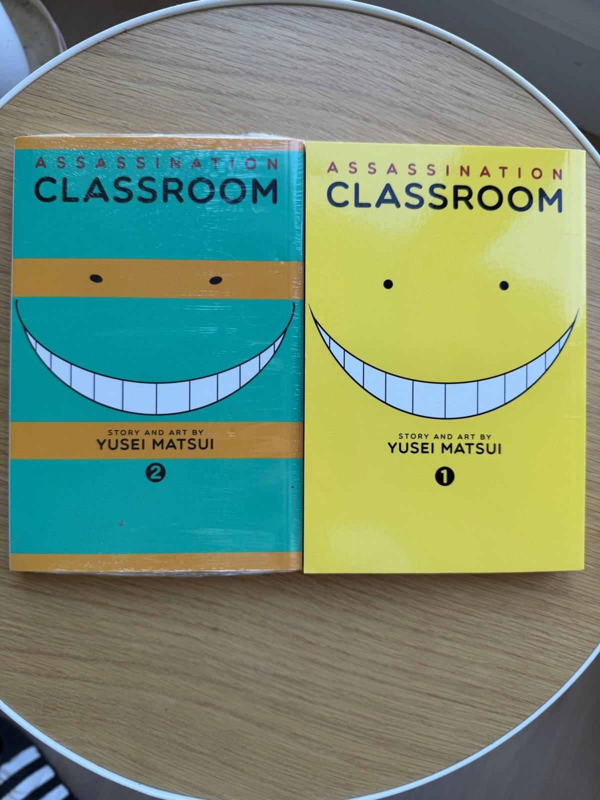 Assassination Classroom Vol 1 & 2 Manga Set Yusei Matsui VIZ Vol 2 Sigillato