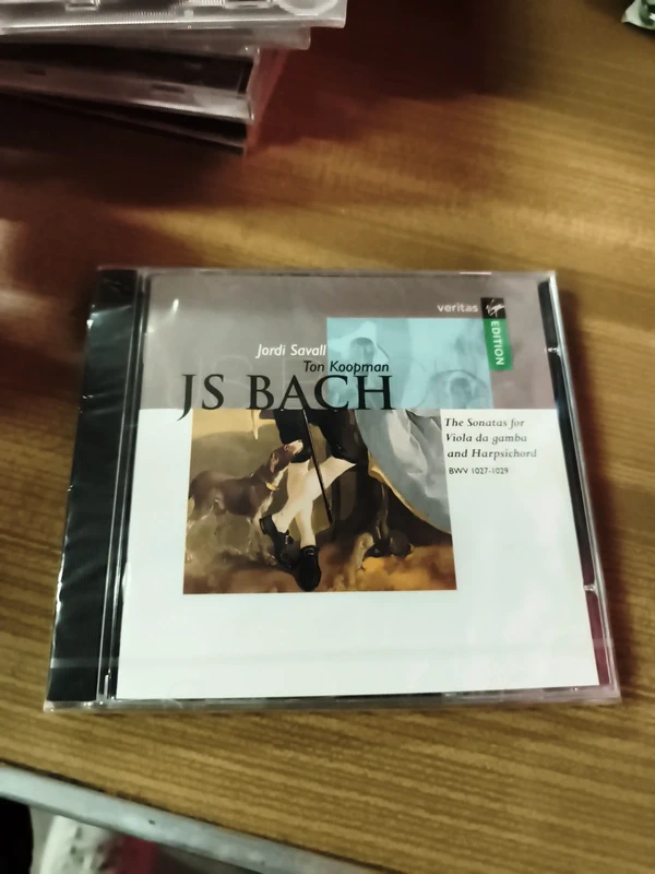 Cd jordi savall Bach .Neuf
