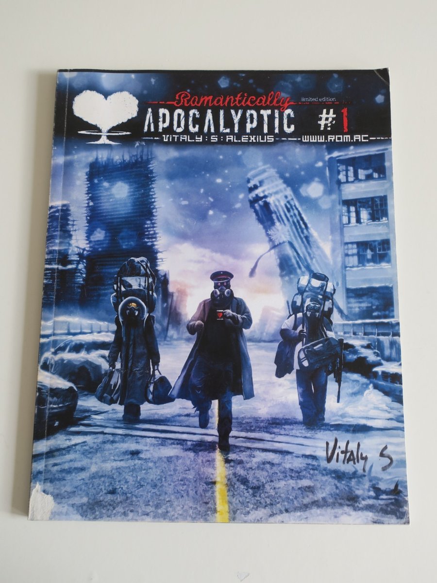 ROMANTICALLY APOCALYPTIC N° 1 - avec dédicasse de Vitaly S Alexius  - en anglais