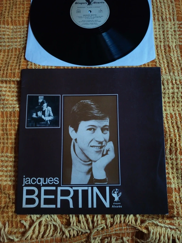 Jacques Bertin - disque vinyle 33t LP