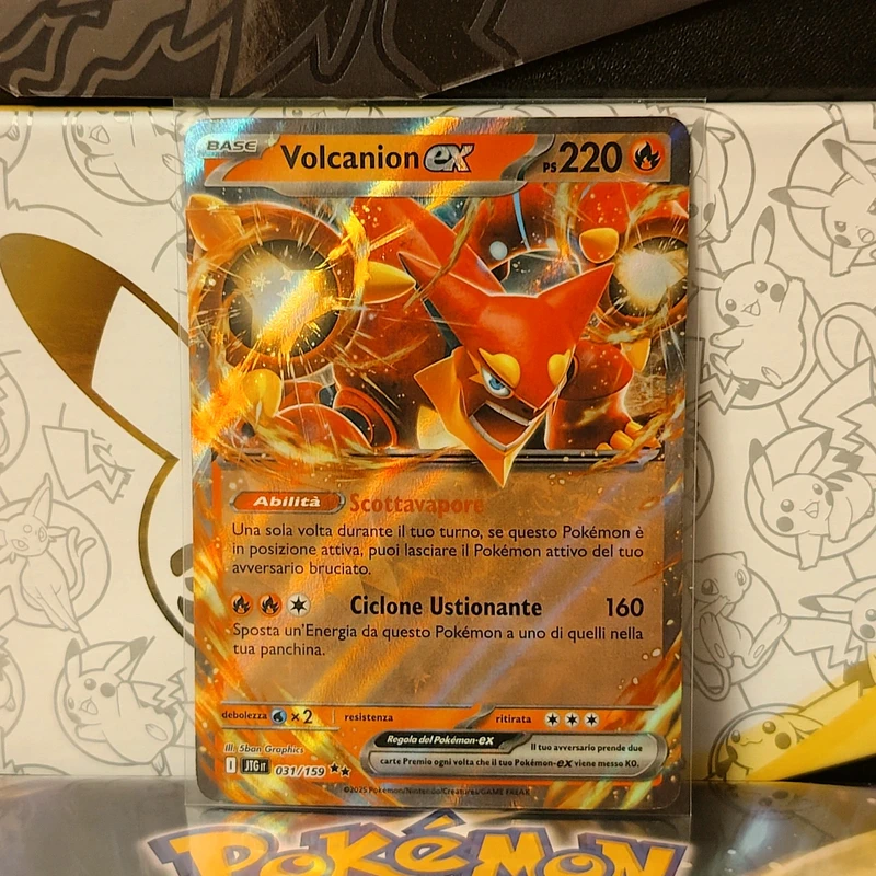 Volcanion EX Pokémon 031/159