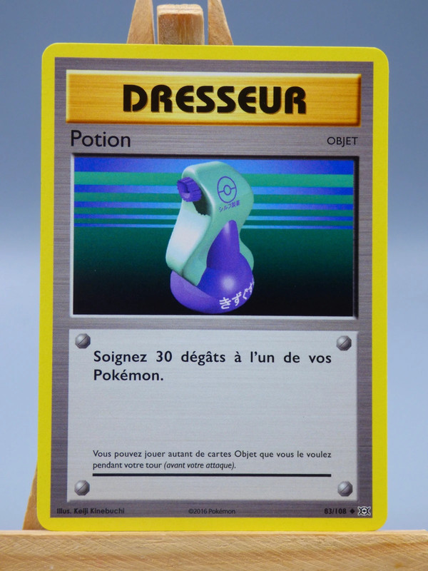 Carte Pokémon Dresseur Potion 83/108 XY 12 Evolutions