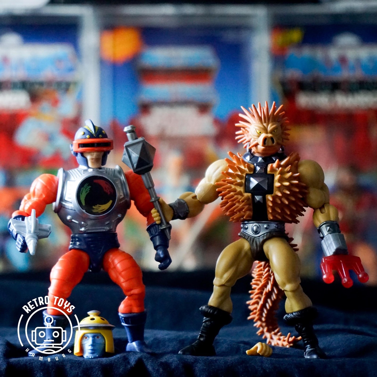 SPIKOR SY-KLONE 2-Pack Masters Of The Universe Origins Concept Art MotU Figur