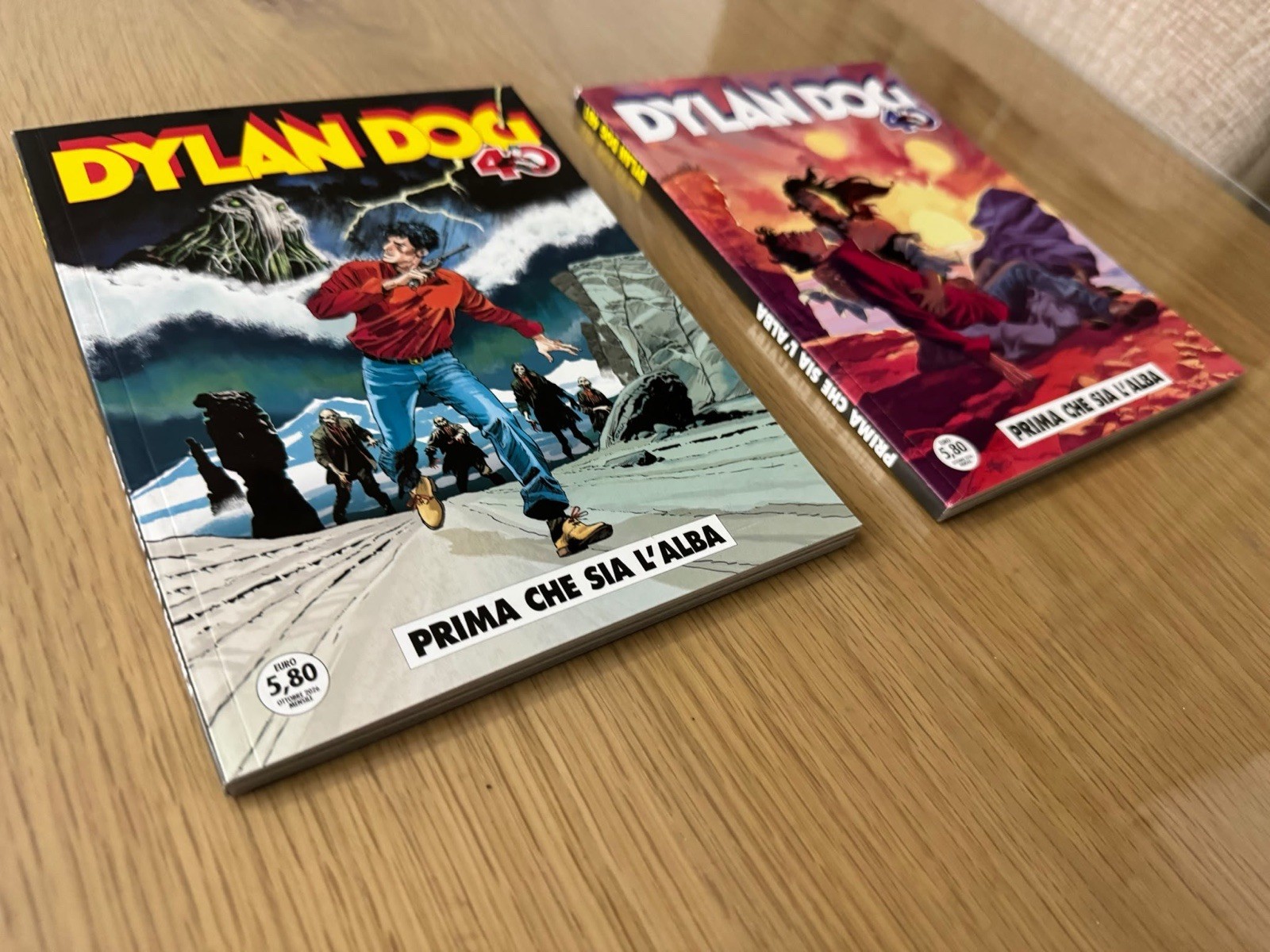 Dylan Dog n.481 Prima che sia l'alba - coppia Villa / Cestaro