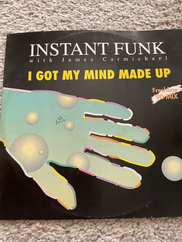 Instant funk i got my mind made up remix vinyle