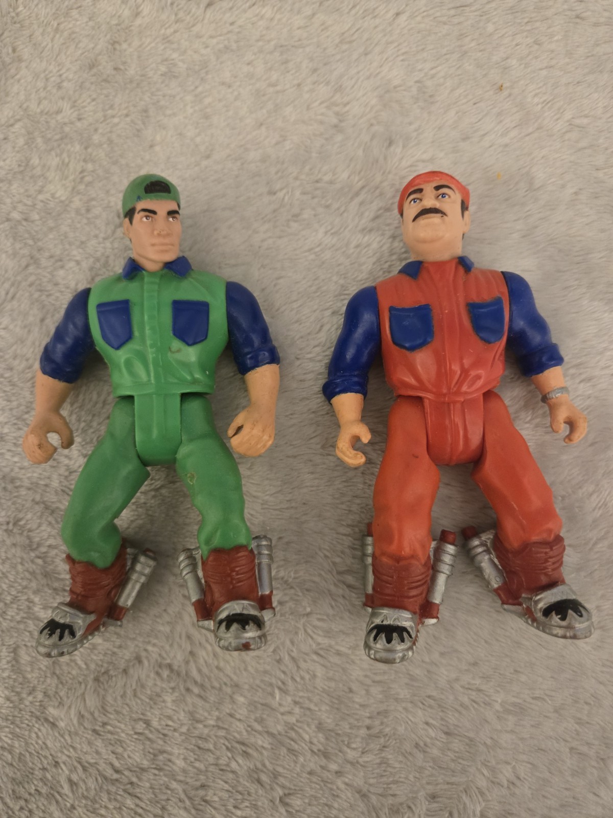 Modellino vintage 1993 ERTL Super Mario Bros. Mario e Luigi film