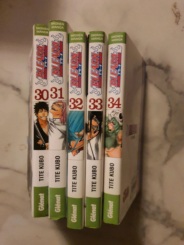 Bleach tome 30 à 34