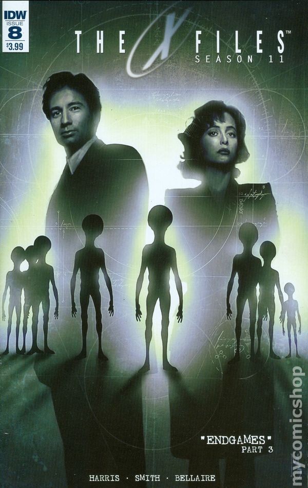 X-Files Stagione 11 #8 FN 2016 Immagine Stock