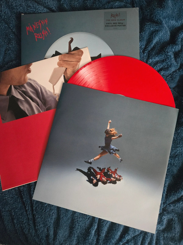 Maneskin Rush limited edition red vinyl