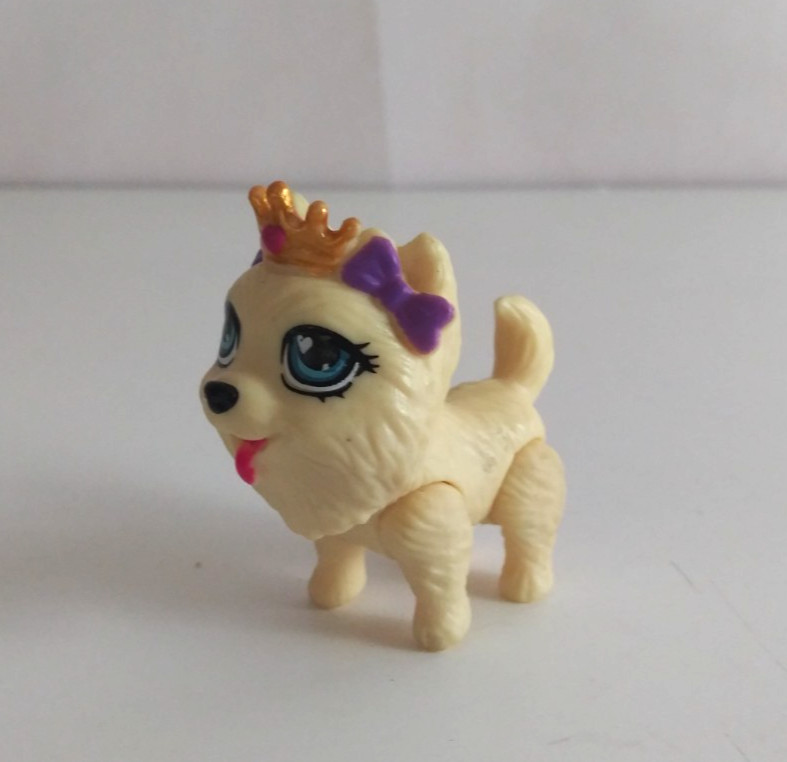Love Diana Fashion Favolosa Minifigure da Collezione Pet Pomerania Cucciolo 2"