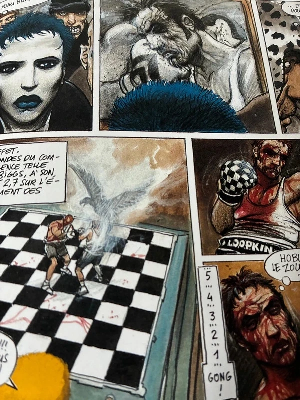 Enki Bilal Froid Équateur BD comics