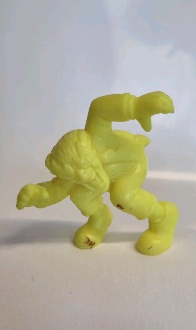 Jack Monster in My Pocket con tacco a molla MIMP giallo fluo serie 1 UK originale